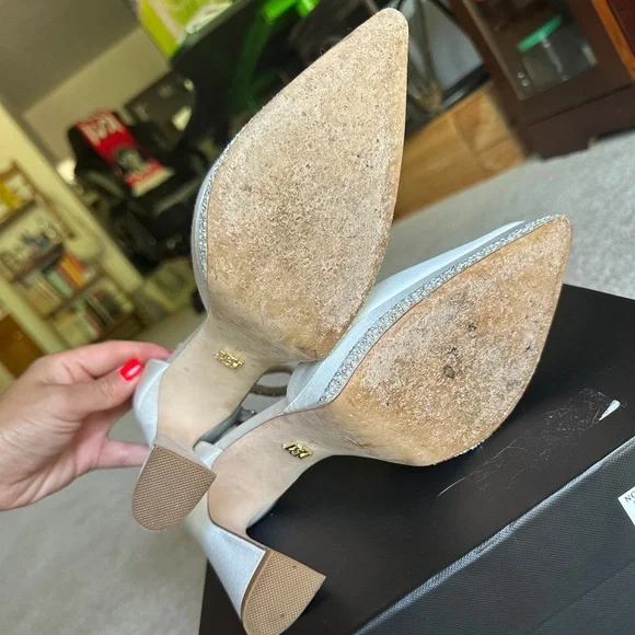 Badgley Mischka Eliana Pointed Platform Heels - Picture 8 of 11